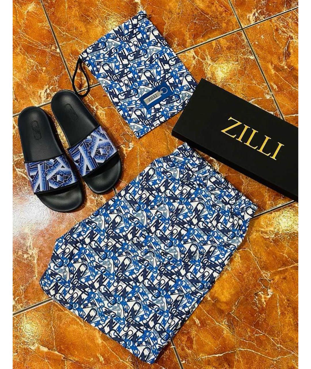 ZILLI Мульти резиновые шлепанцы, фото 2