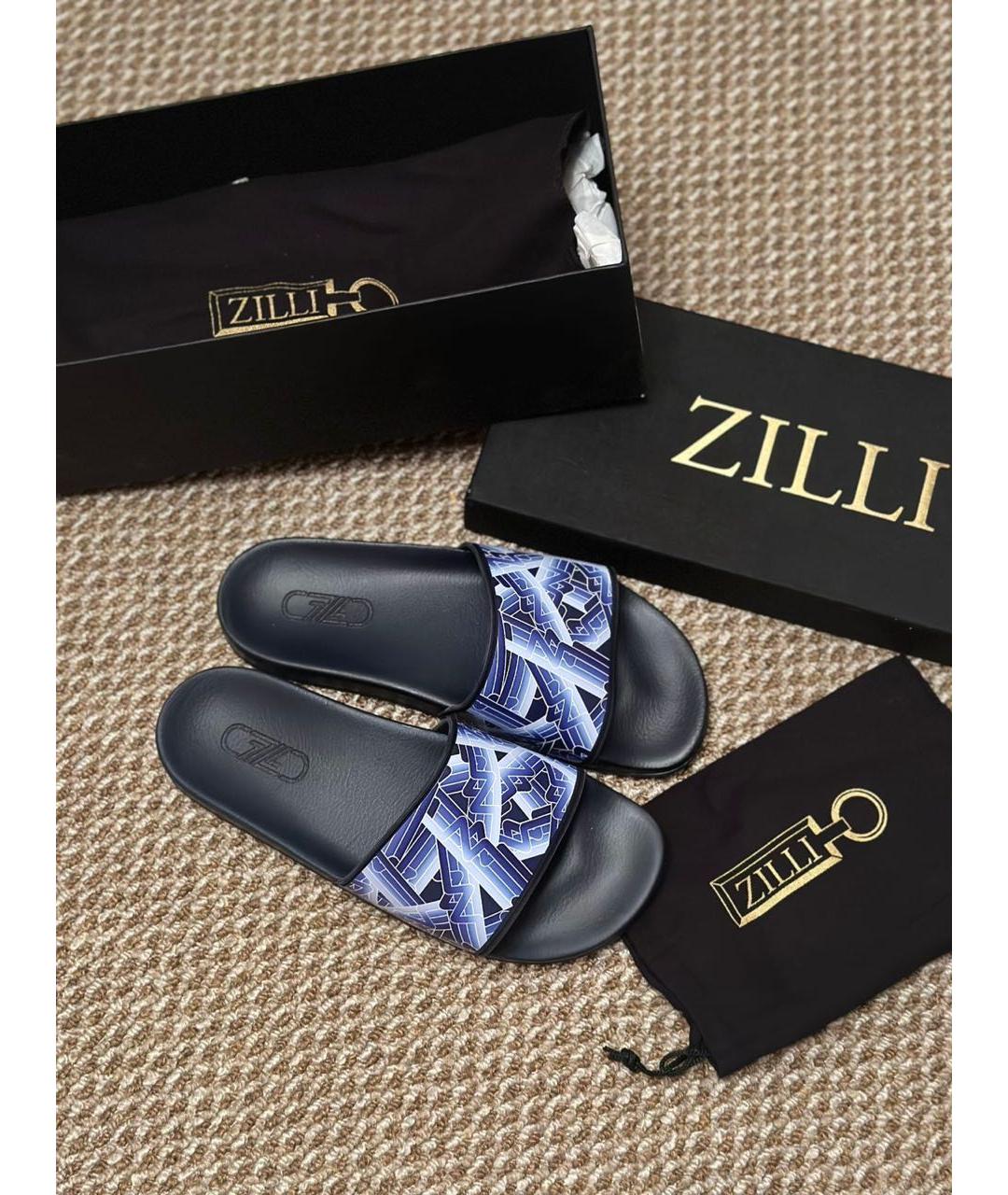 ZILLI Мульти резиновые шлепанцы, фото 3