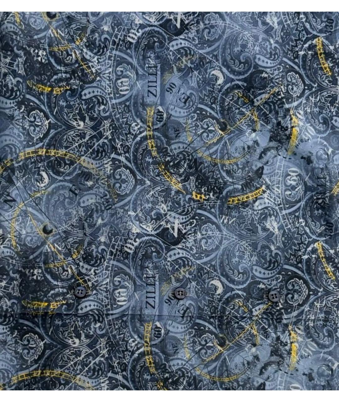 ZILLI Мульти хлопковая кэжуал рубашка, фото 5