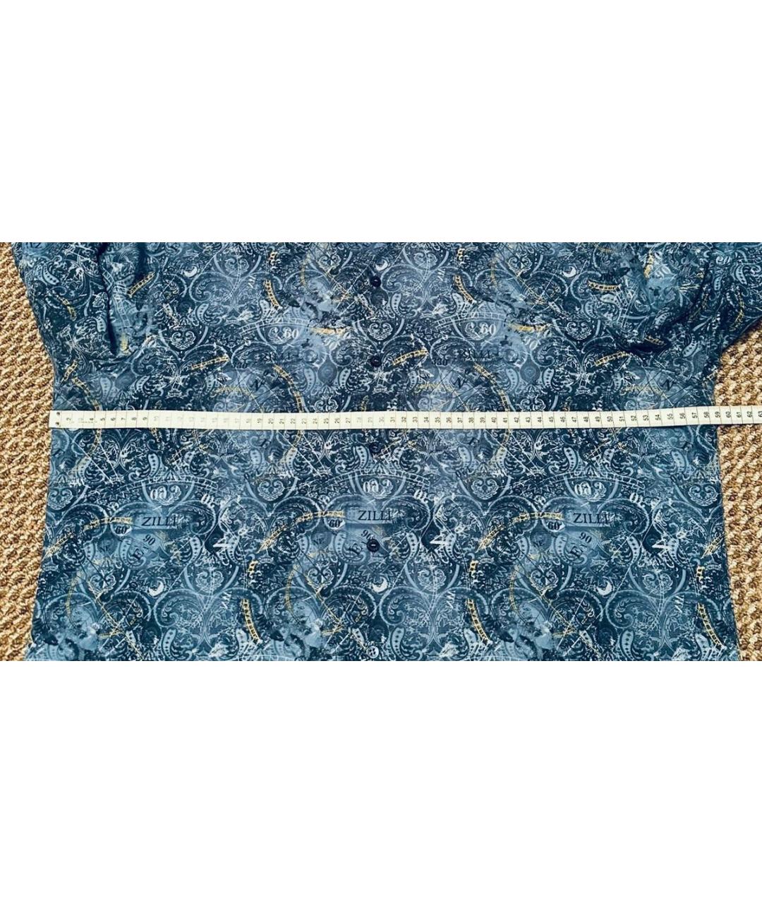 ZILLI Мульти хлопковая кэжуал рубашка, фото 8