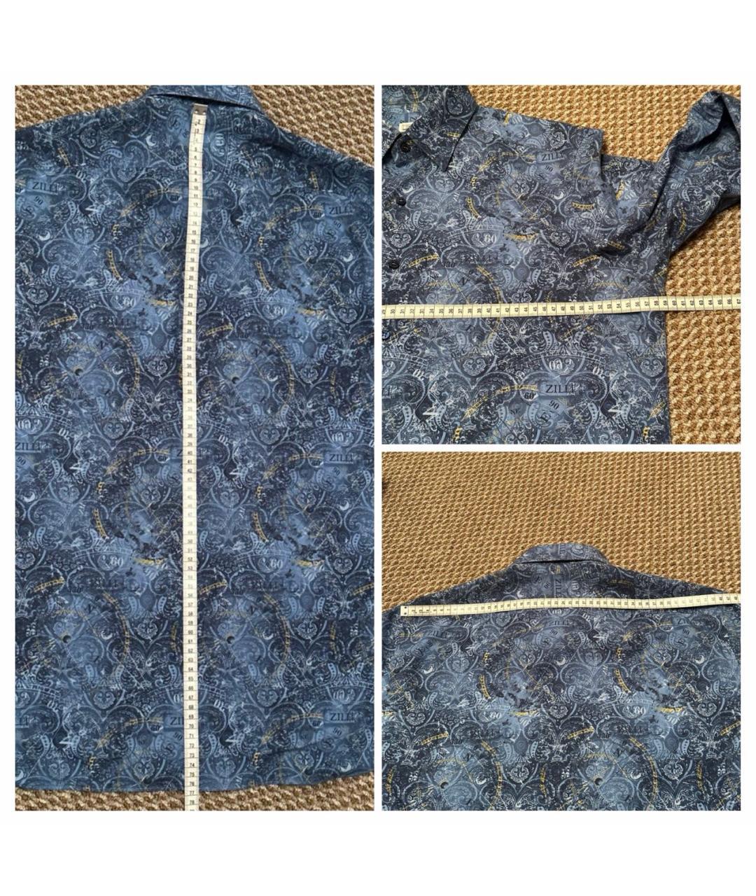 ZILLI Мульти хлопковая кэжуал рубашка, фото 6