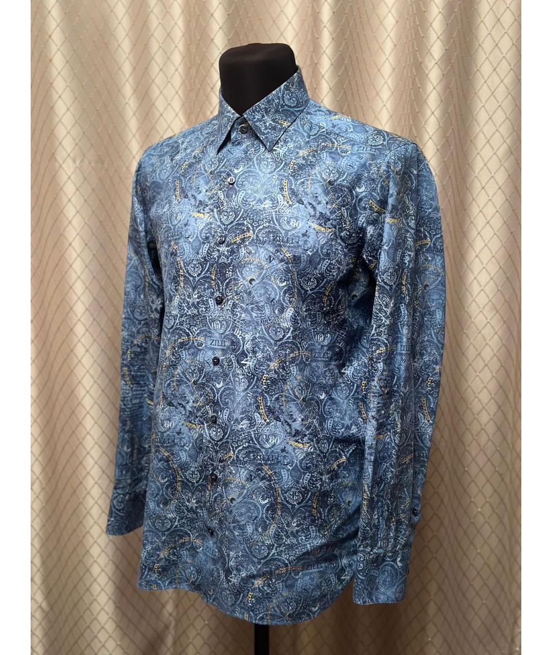 ZILLI Мульти хлопковая кэжуал рубашка, фото 3
