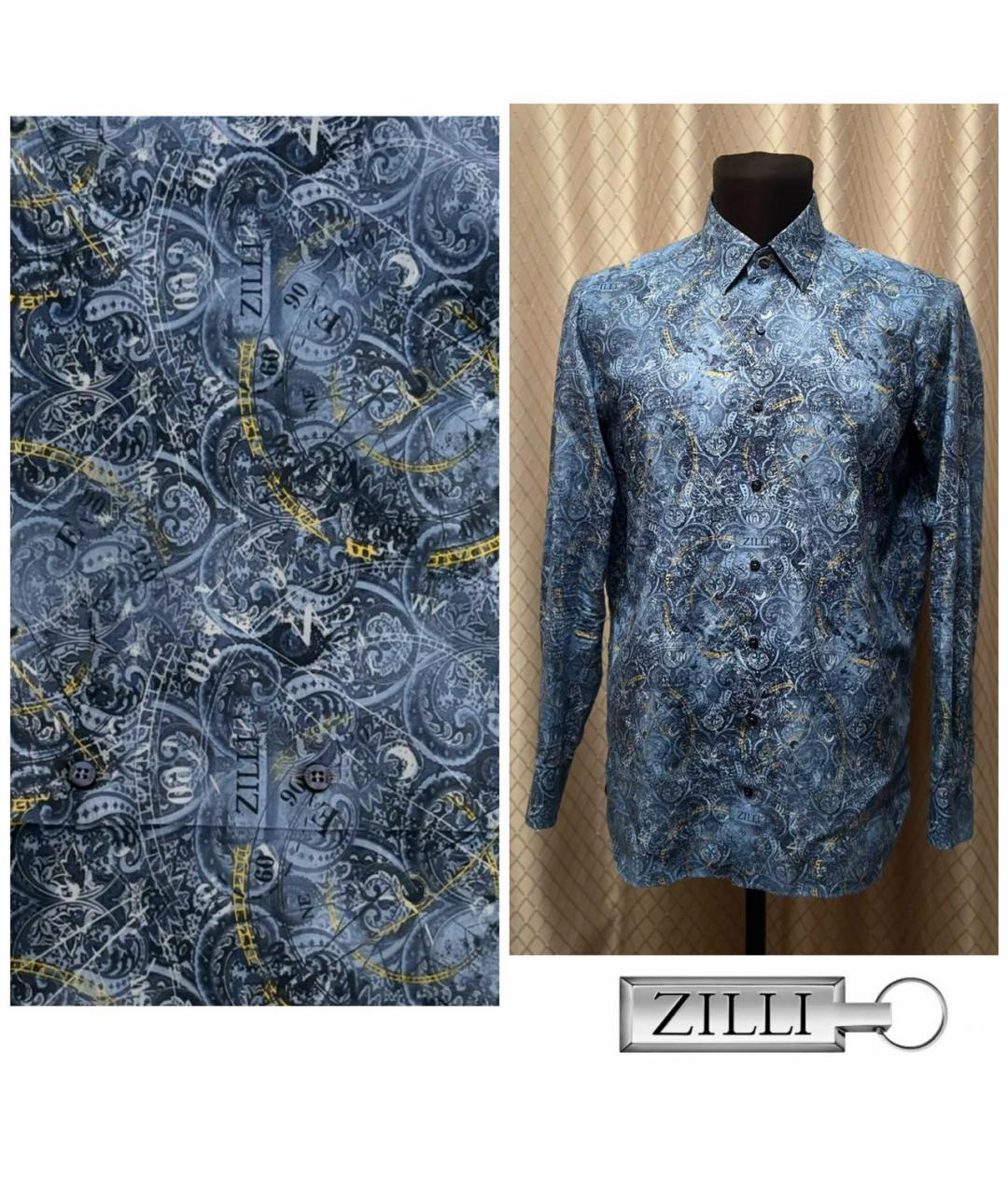 ZILLI Мульти хлопковая кэжуал рубашка, фото 2