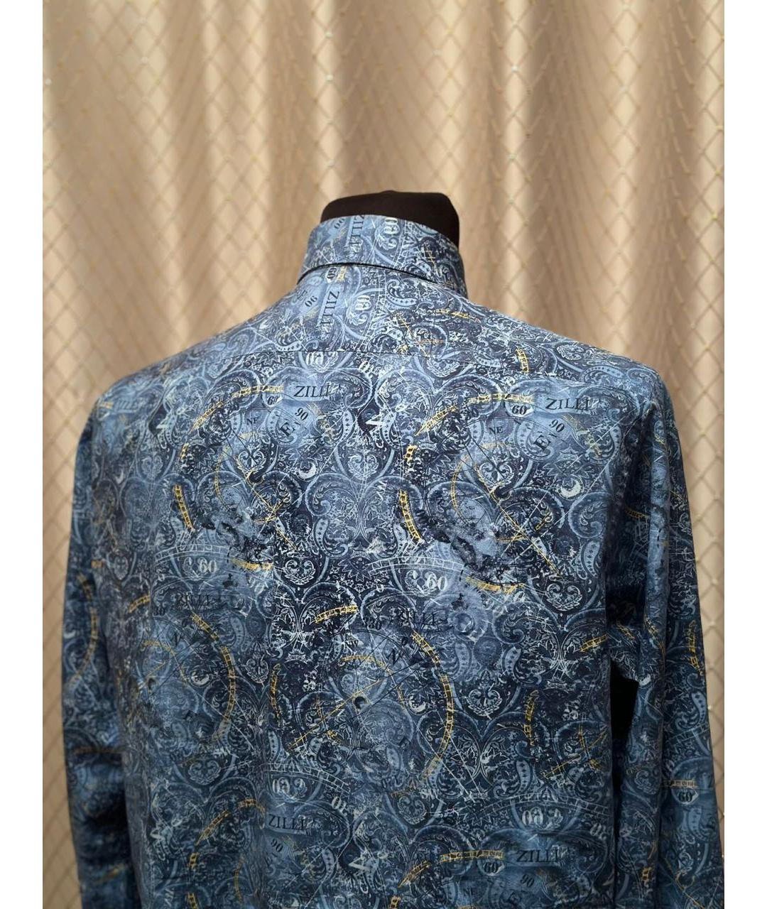 ZILLI Мульти хлопковая кэжуал рубашка, фото 4