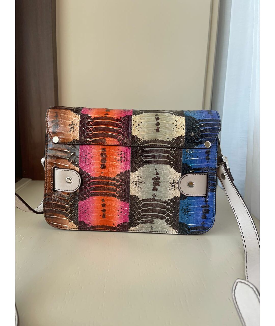 PROENZA SCHOULER Мульти сумка через плечо из экзотической кожи, фото 3