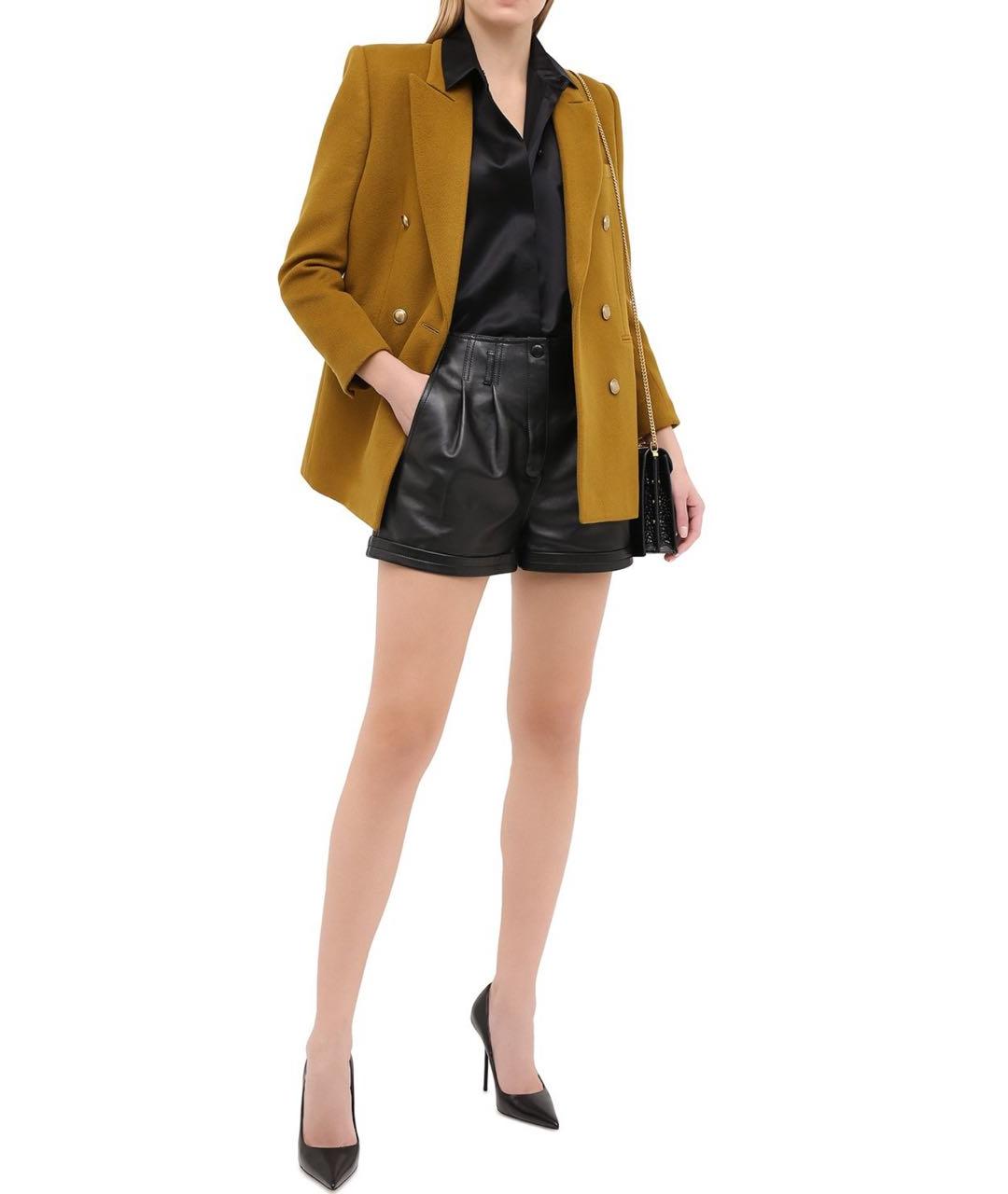 SAINT LAURENT Горчичный жакет/пиджак, фото 3