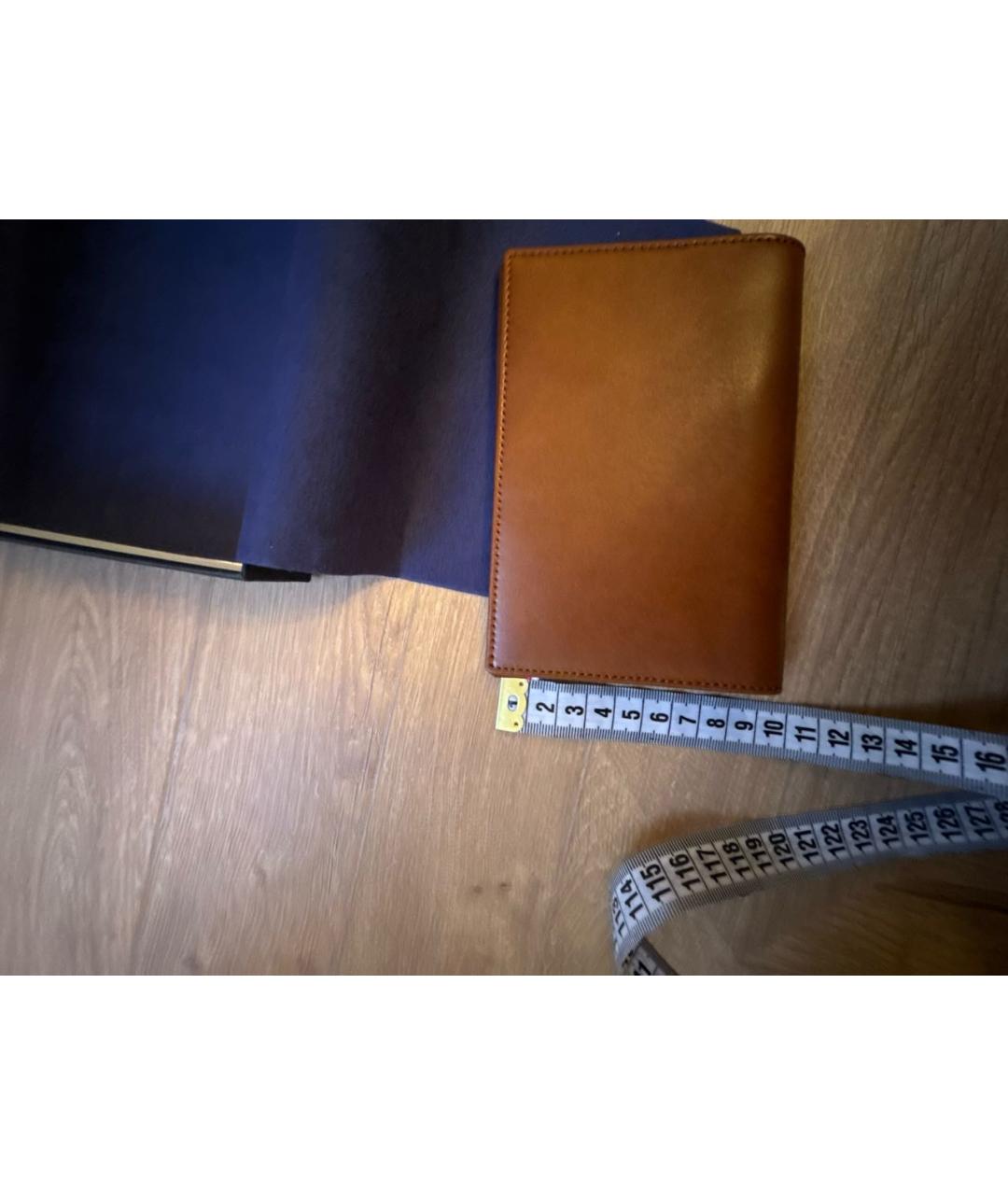 DUPONT Коричневый кожаный кошелек, фото 3