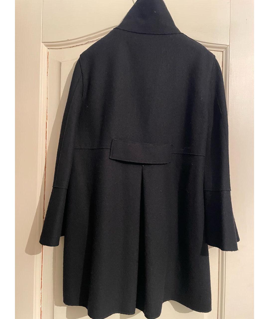 MARELLA Черное шерстяное пальто, фото 2