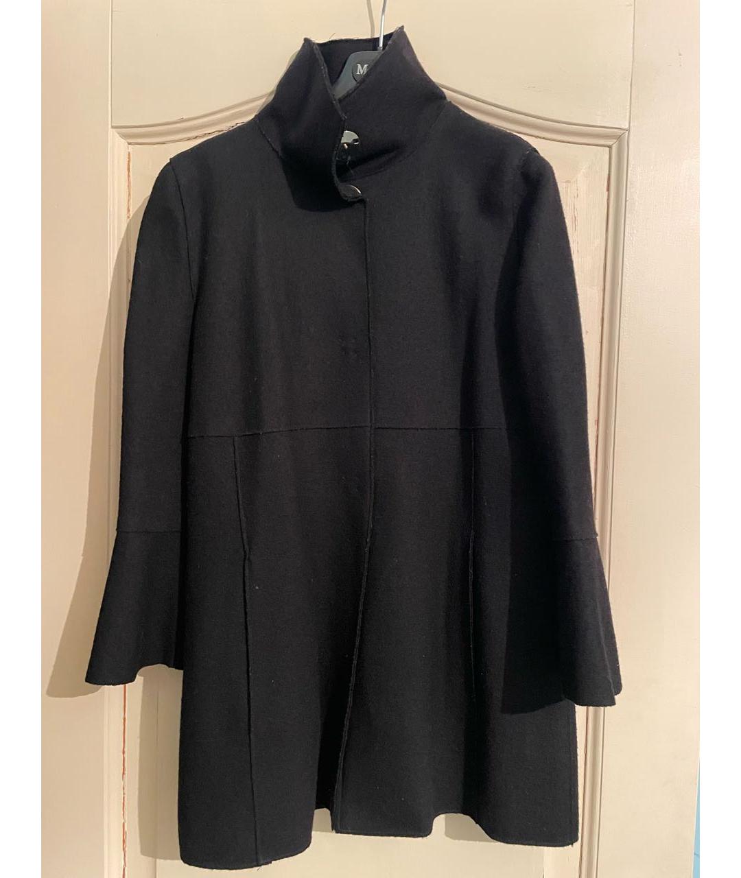 MARELLA Черное шерстяное пальто, фото 7