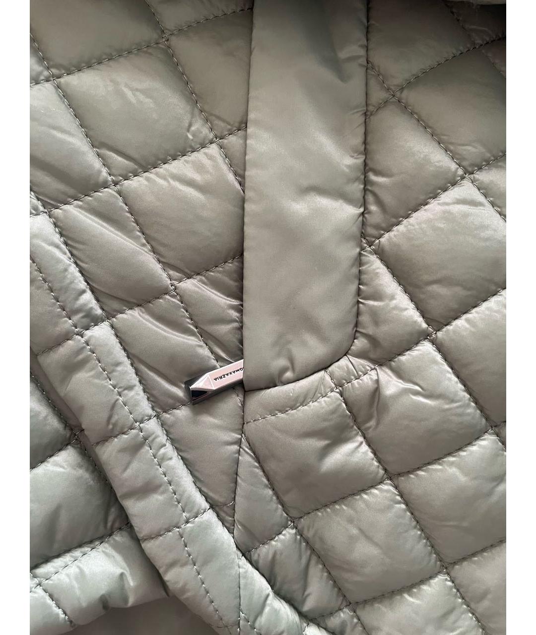 BCBG MAXAZRIA Бирюзовая полиэстеровая куртка, фото 8