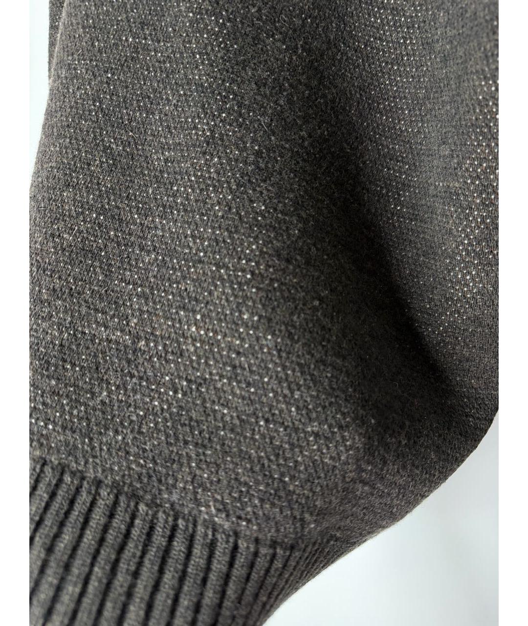 STELLA MCCARTNEY Коричневый шерстяной джемпер / свитер, фото 8