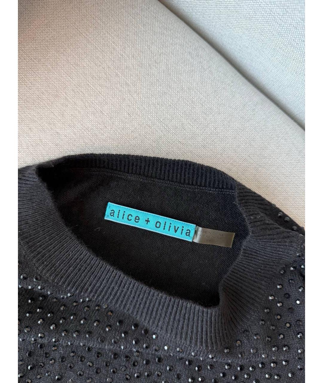 ALICE+OLIVIA Черный джемпер / свитер, фото 4