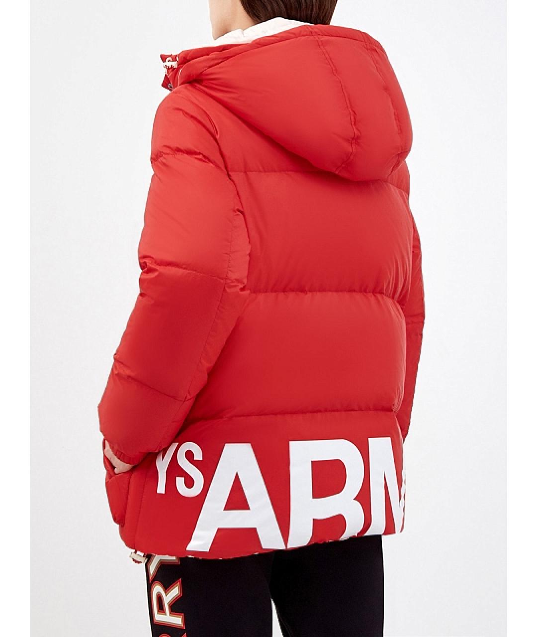 ARMY YVES SALOMON Красный полиамидовый пуховик, фото 3