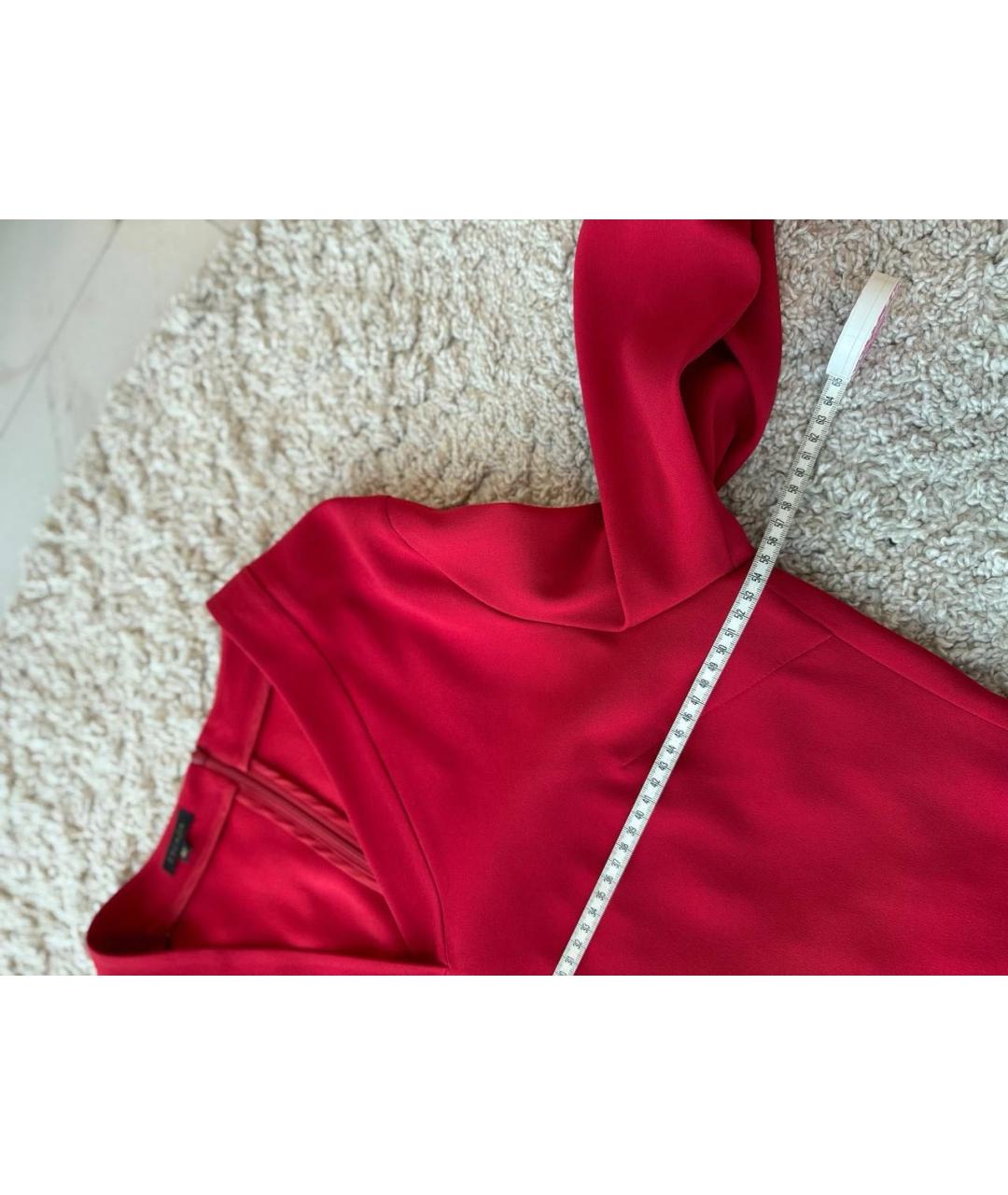 ESCADA Красное повседневное платье, фото 4