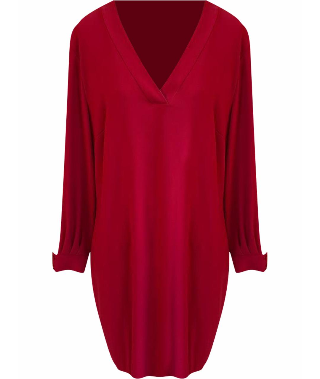 ESCADA Красное повседневное платье, фото 1