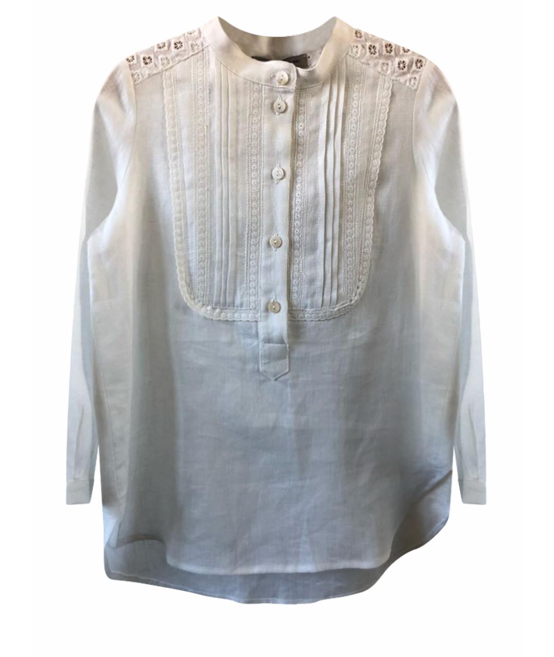 ERMANNO SCERVINO Белый льняной комплект, фото 1