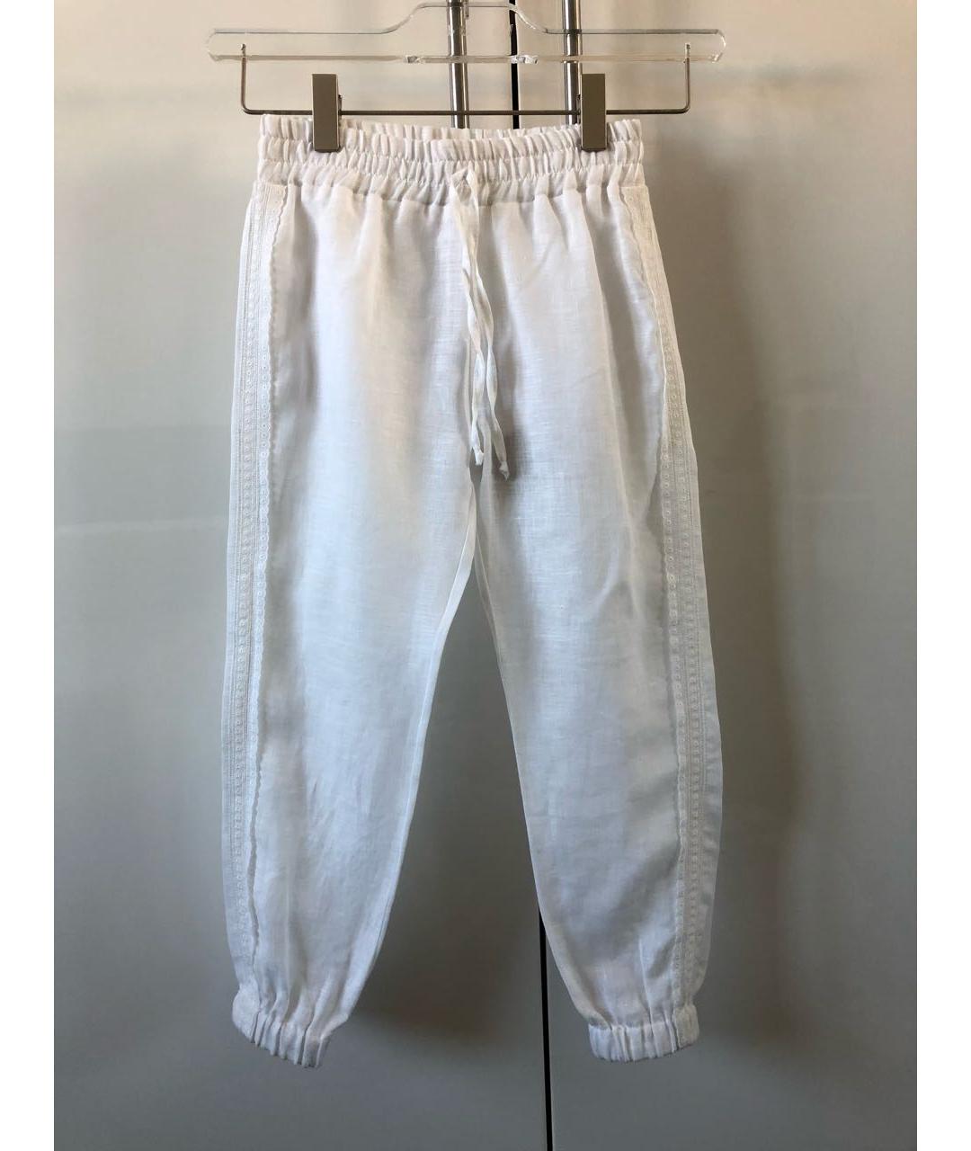 ERMANNO SCERVINO Белый льняной комплект, фото 2