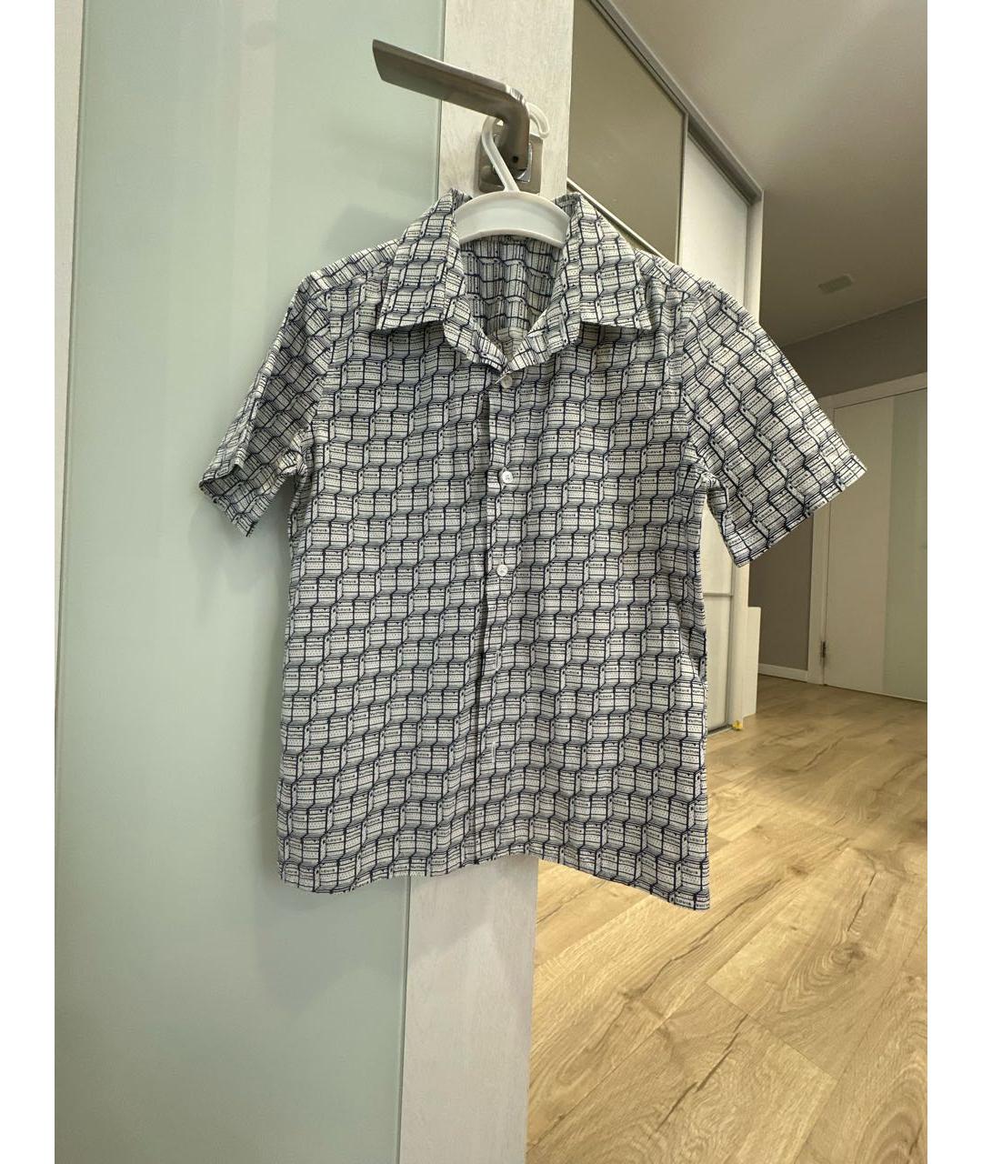 LOUIS VUITTON Синяя хлопковая детская рубашка, фото 5