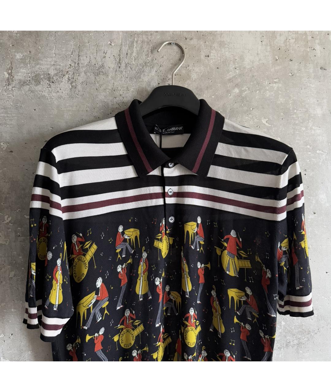 DOLCE&GABBANA Мульти поло с коротким рукавом, фото 5