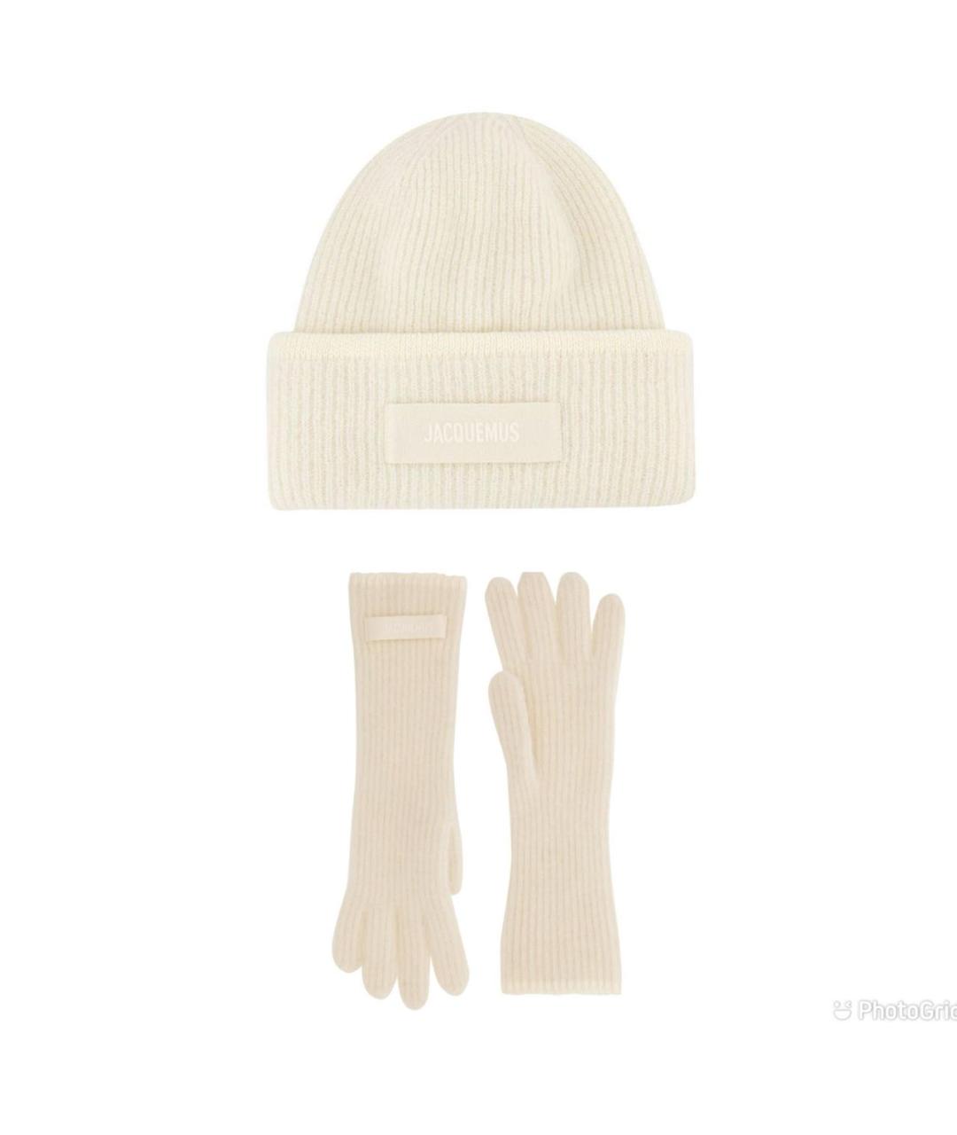 JACQUEMUS Бежевая шерстяная шляпа, фото 1