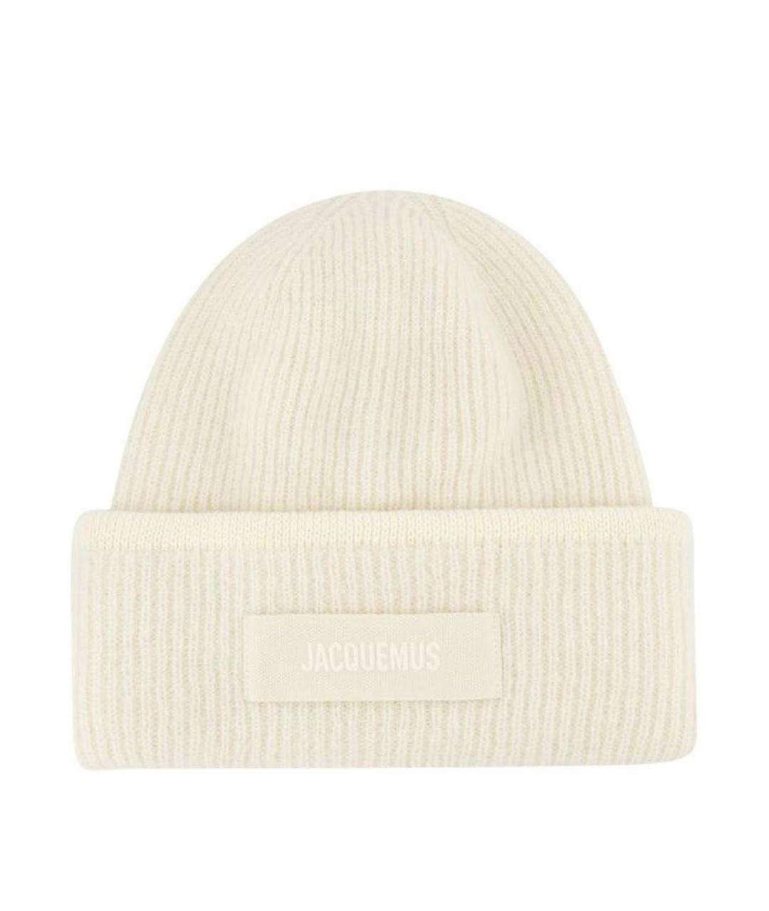JACQUEMUS Бежевая шерстяная шляпа, фото 2