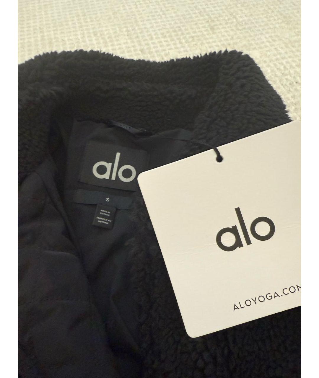 ALO YOGA Черная шерстяная парка, фото 9