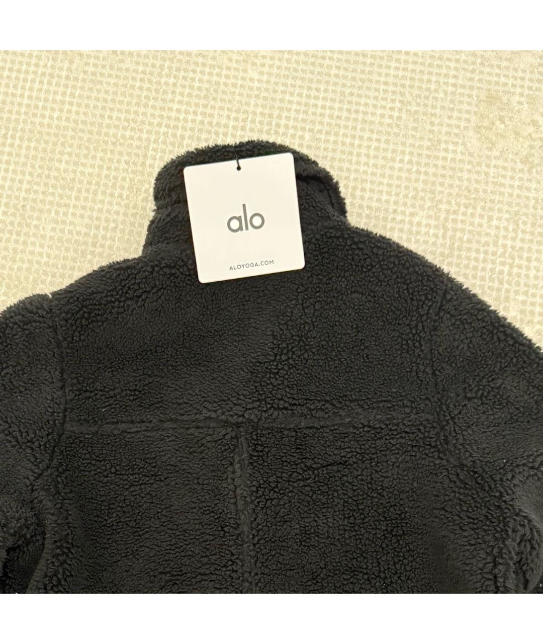 ALO YOGA Черная шерстяная парка, фото 4