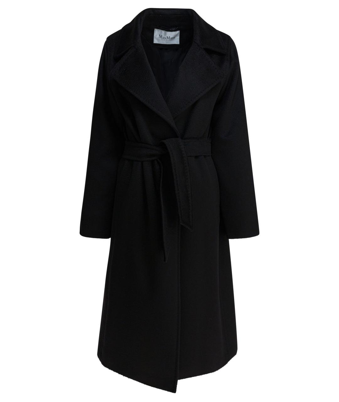 MAX MARA Черное шерстяное пальто, фото 1