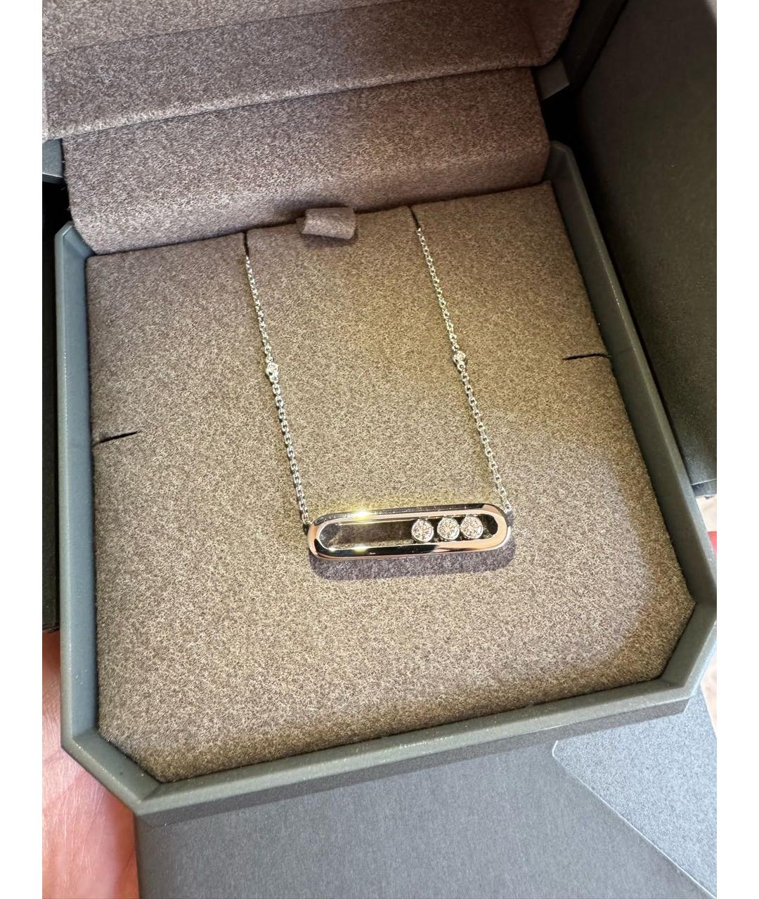 MESSIKA Серебряная подвеска из белого золота, фото 5