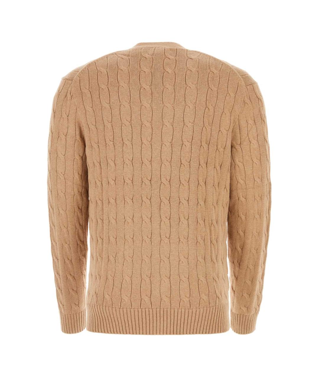 POLO RALPH LAUREN Бежевый хлопковый кардиган, фото 2