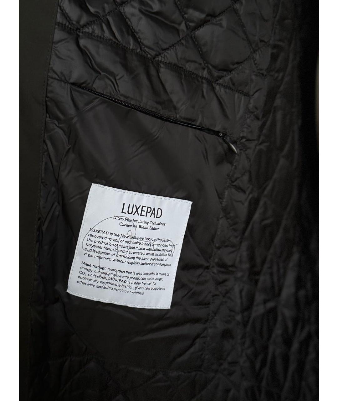 MAX MARA Черная полиэстеровая парка, фото 6