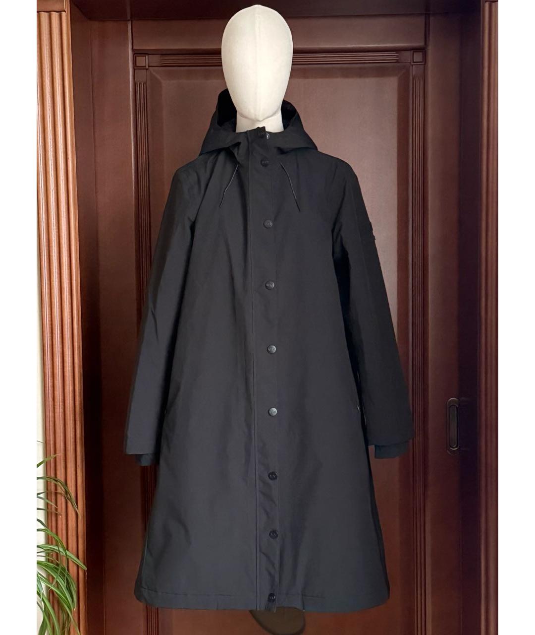 MAX MARA Черная полиэстеровая парка, фото 8