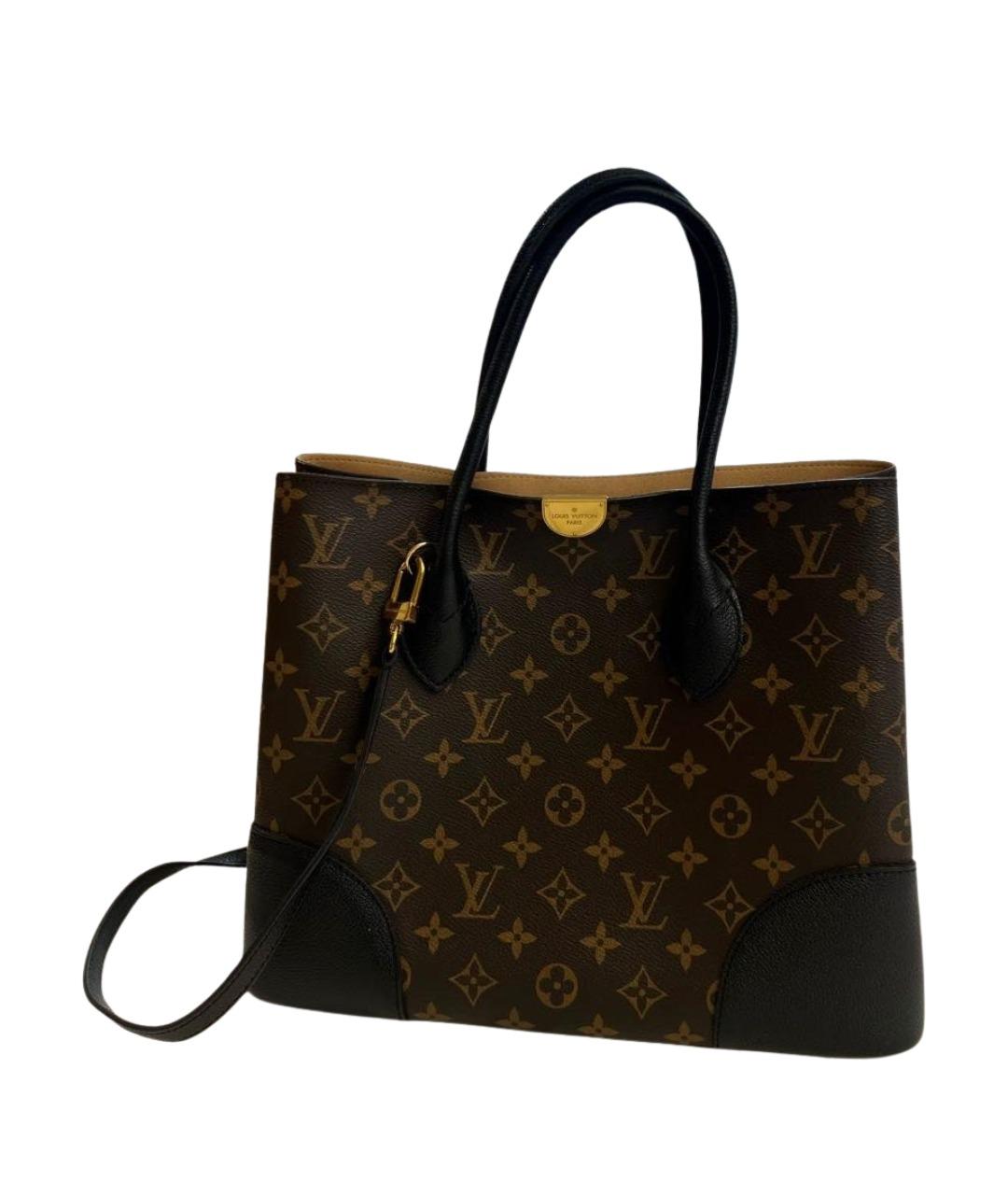 LOUIS VUITTON Коричневая сумка через плечо из искусственной кожи, фото 1