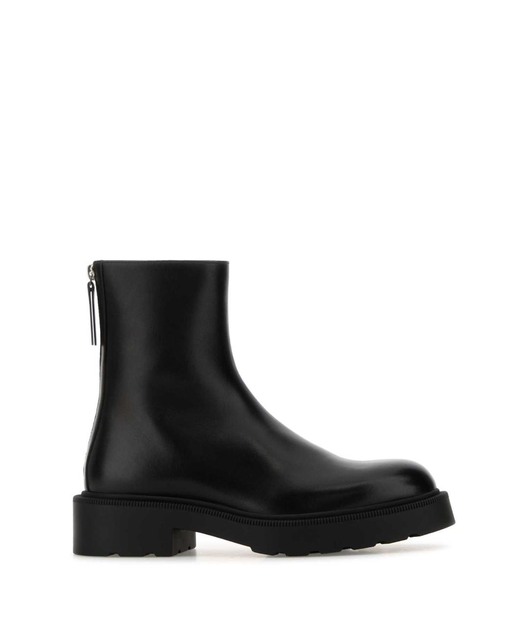 THE ROW Черные кожаные сапоги, фото 1