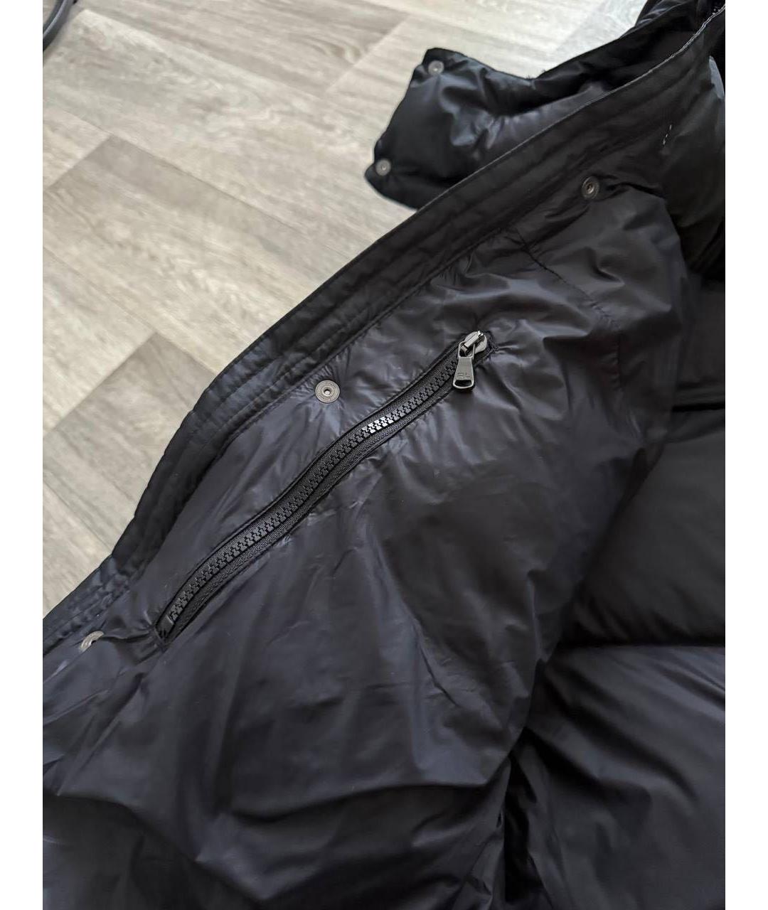 POLO RALPH LAUREN Черный полиэстеровый пуховик, фото 7