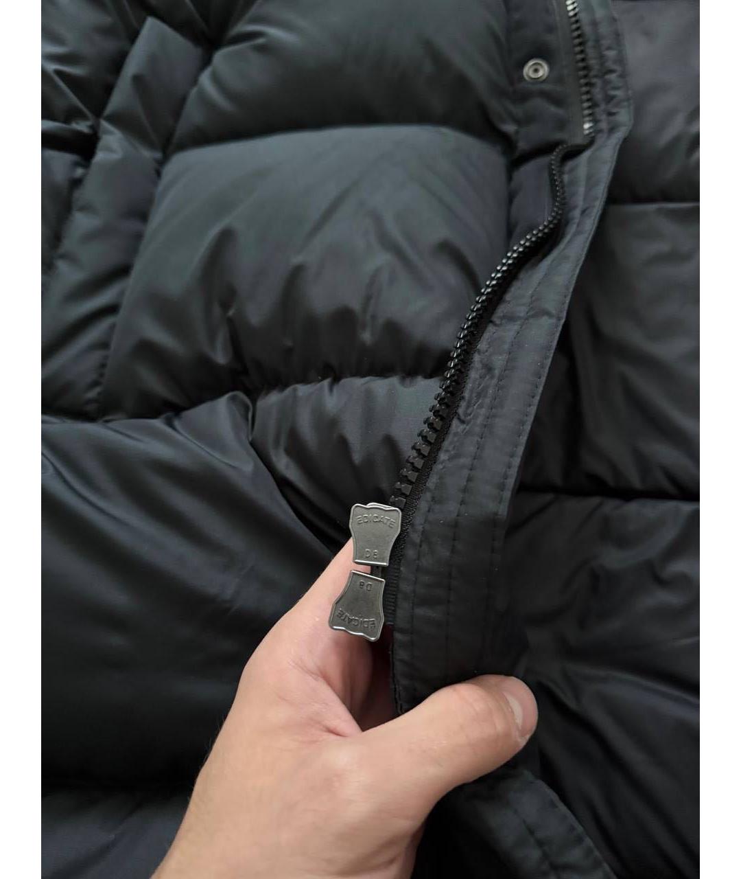 POLO RALPH LAUREN Черный полиэстеровый пуховик, фото 8