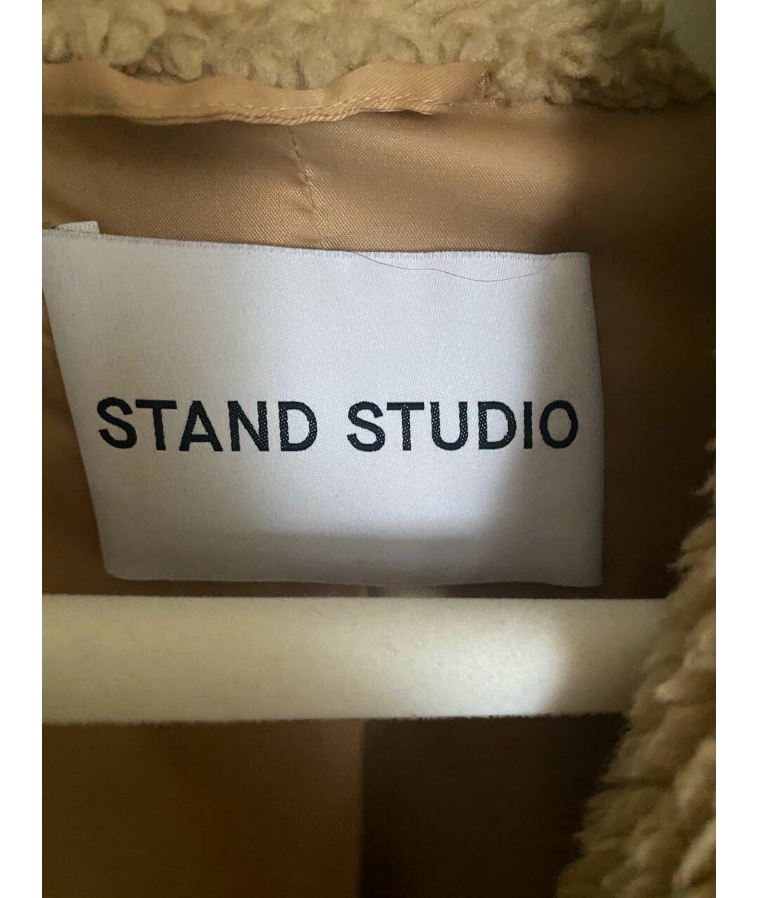 STAND STUDIO Коричневая шуба, фото 3