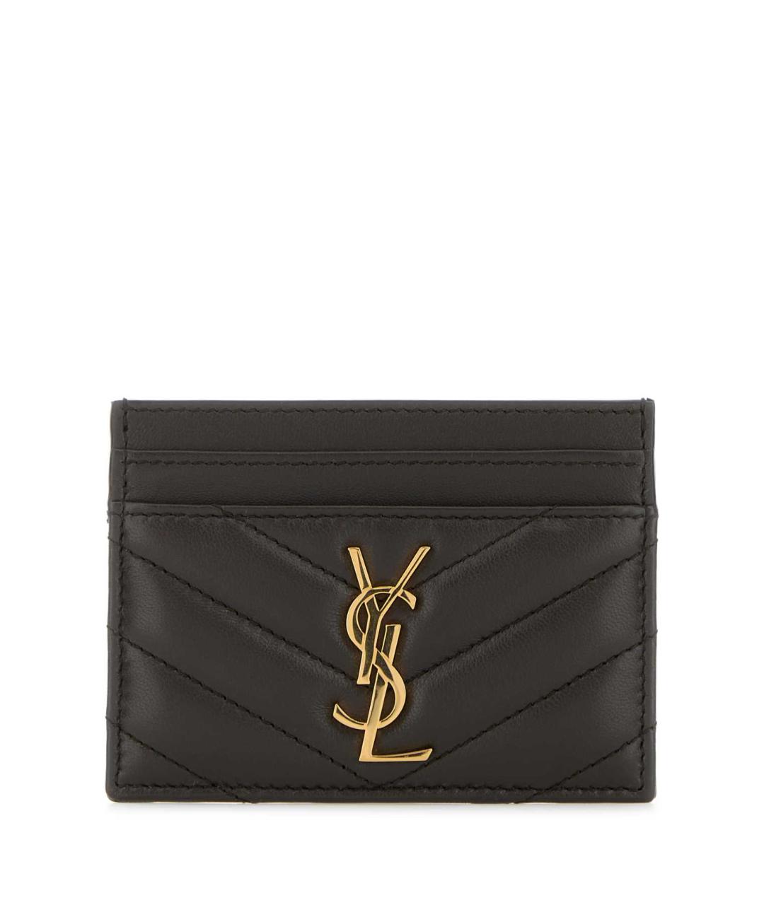 SAINT LAURENT Мульти кожаный кардхолдер, фото 1
