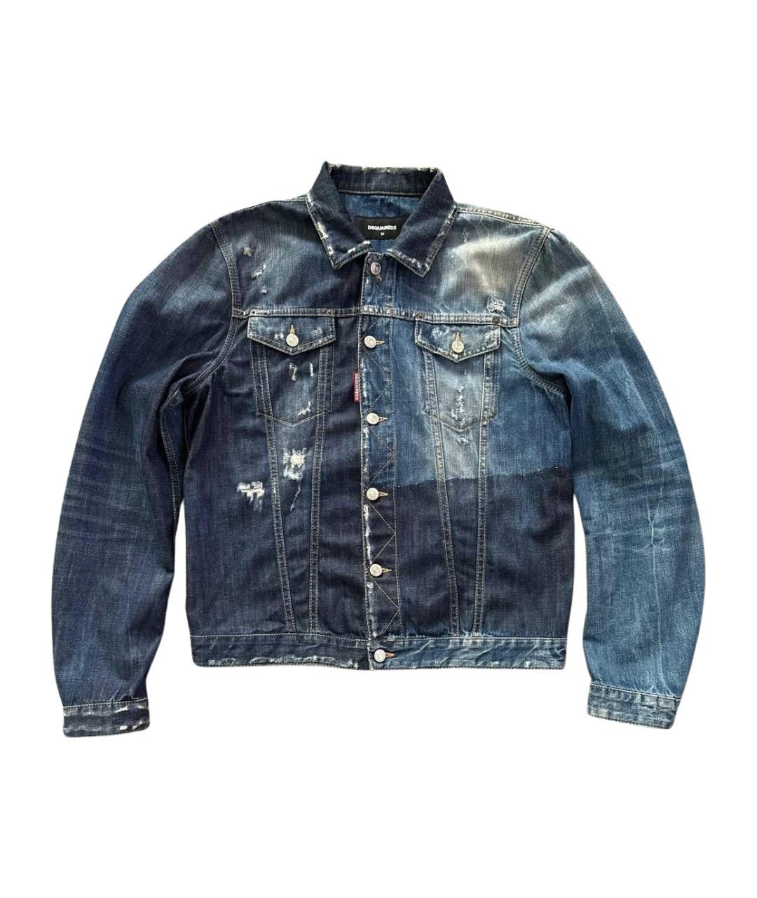 DSQUARED2 Синяя деним куртка, фото 1