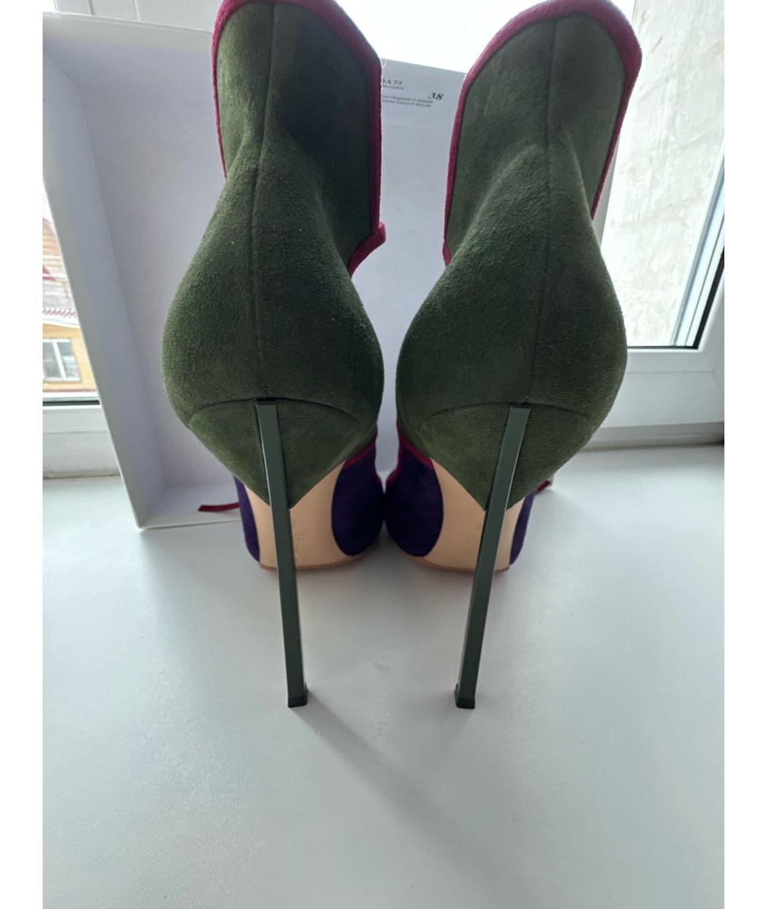 CASADEI Мульти замшевые туфли, фото 3