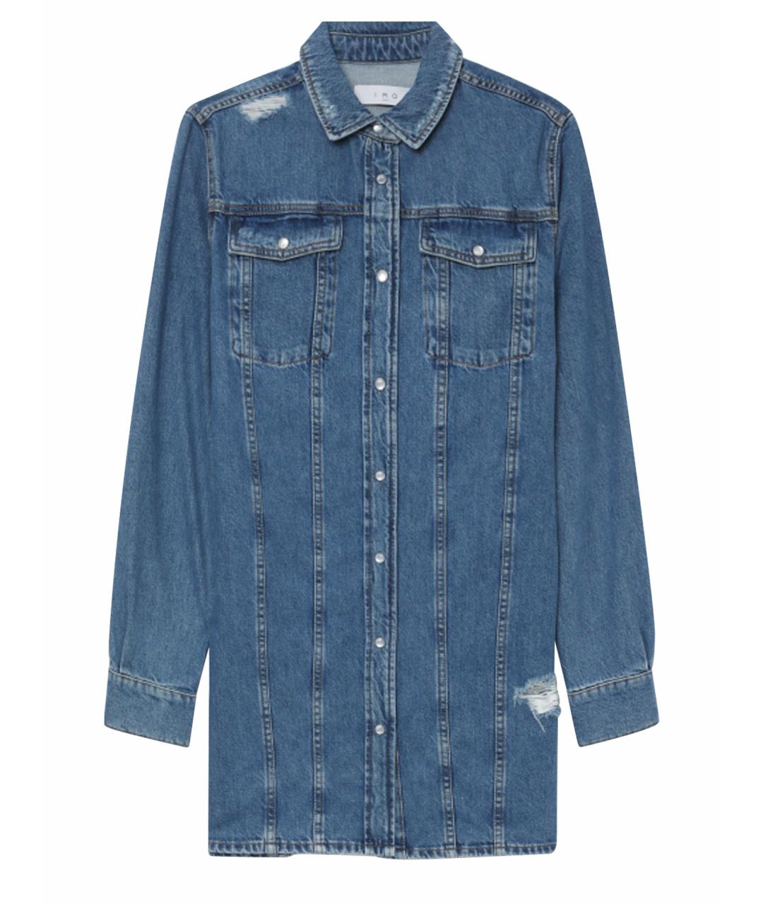 IRO Синяя деним рубашка, фото 1