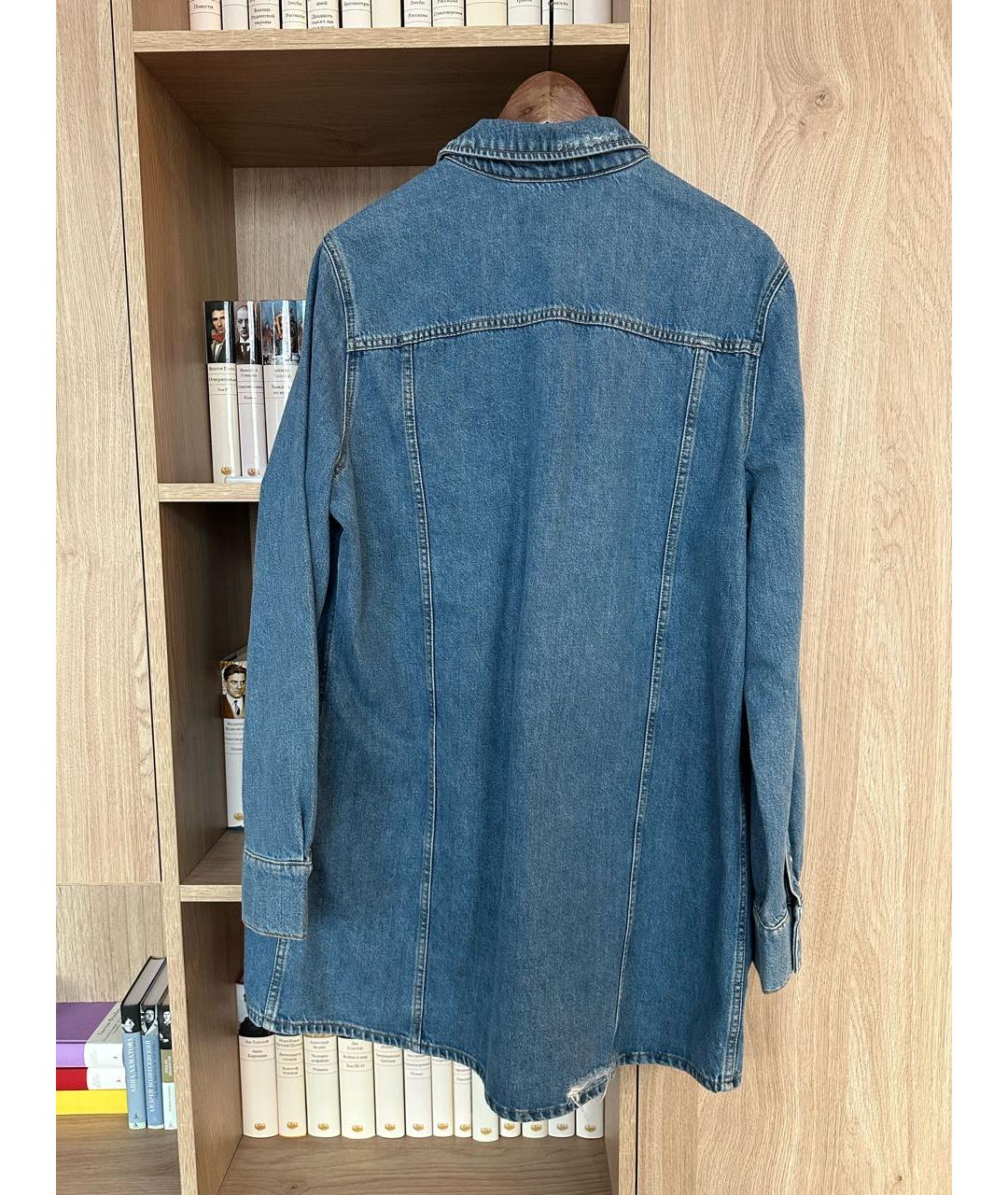 IRO Синяя деним рубашка, фото 2