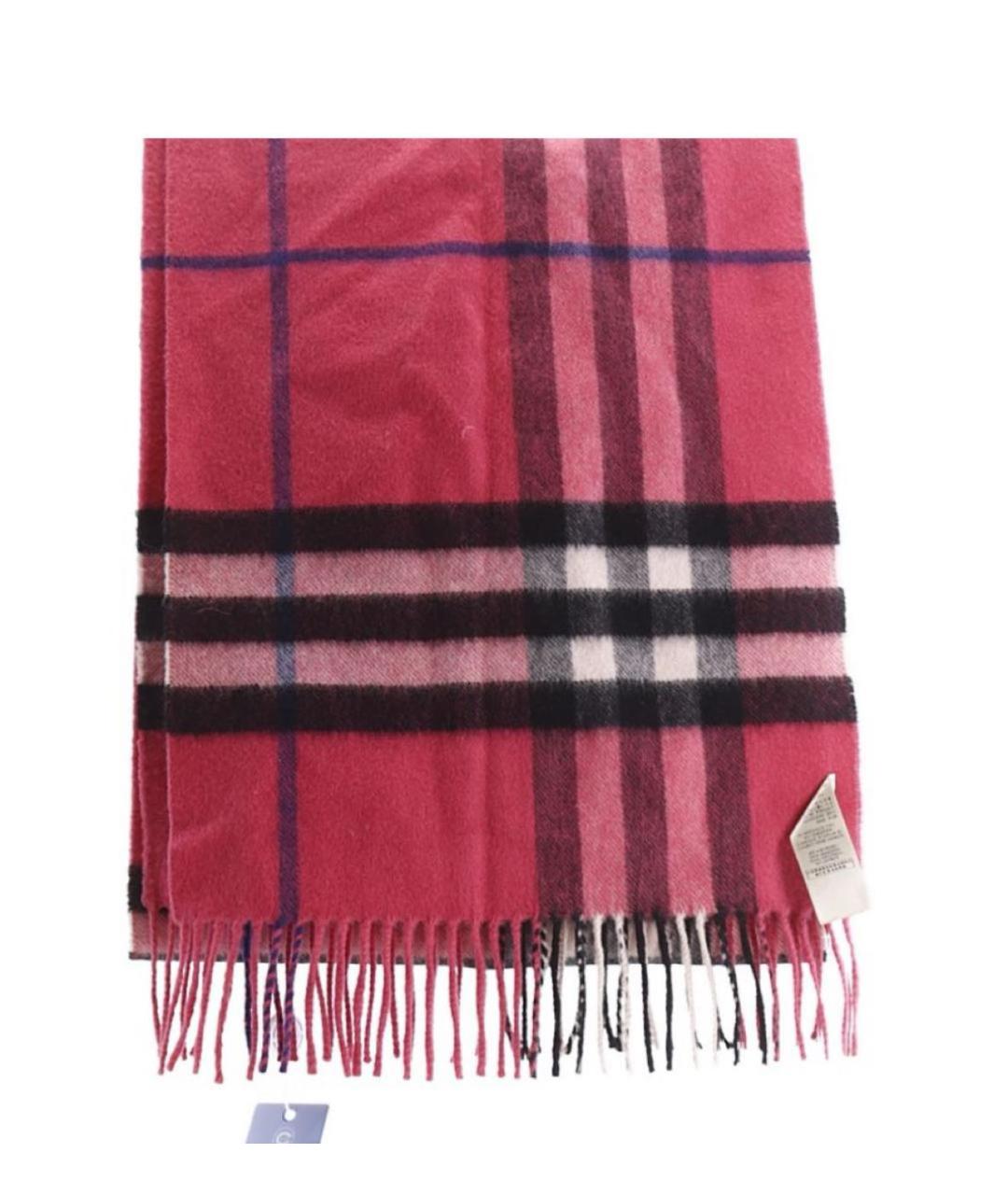 BURBERRY Мульти кашемировый шарф, фото 4