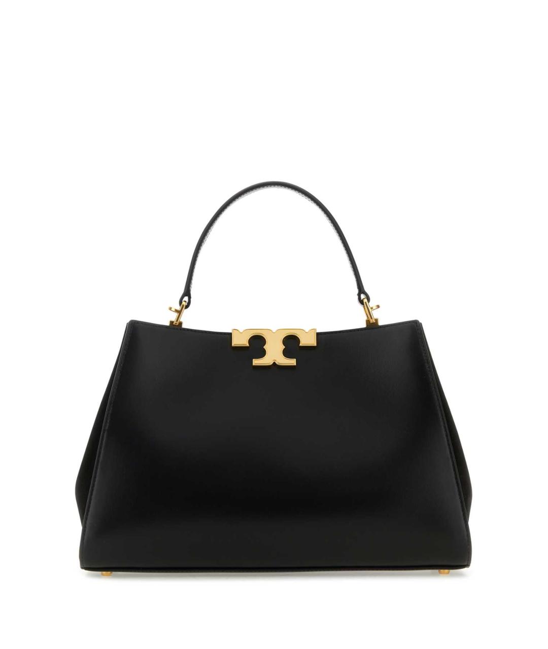 TORY BURCH Черная кожаная сумка через плечо, фото 1