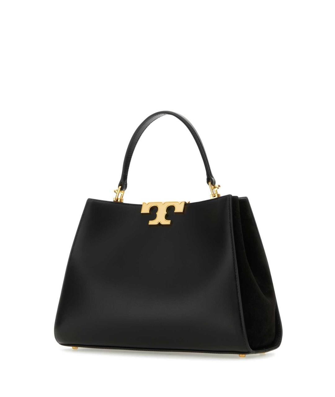 TORY BURCH Черная кожаная сумка через плечо, фото 2