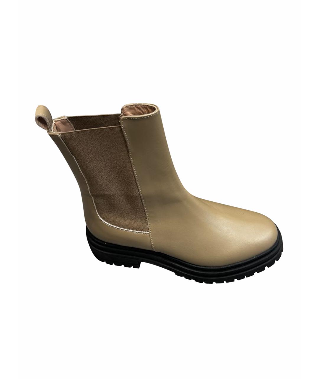 ANTONELLI FIRENZE Коричневые кожаные полусапоги, фото 1