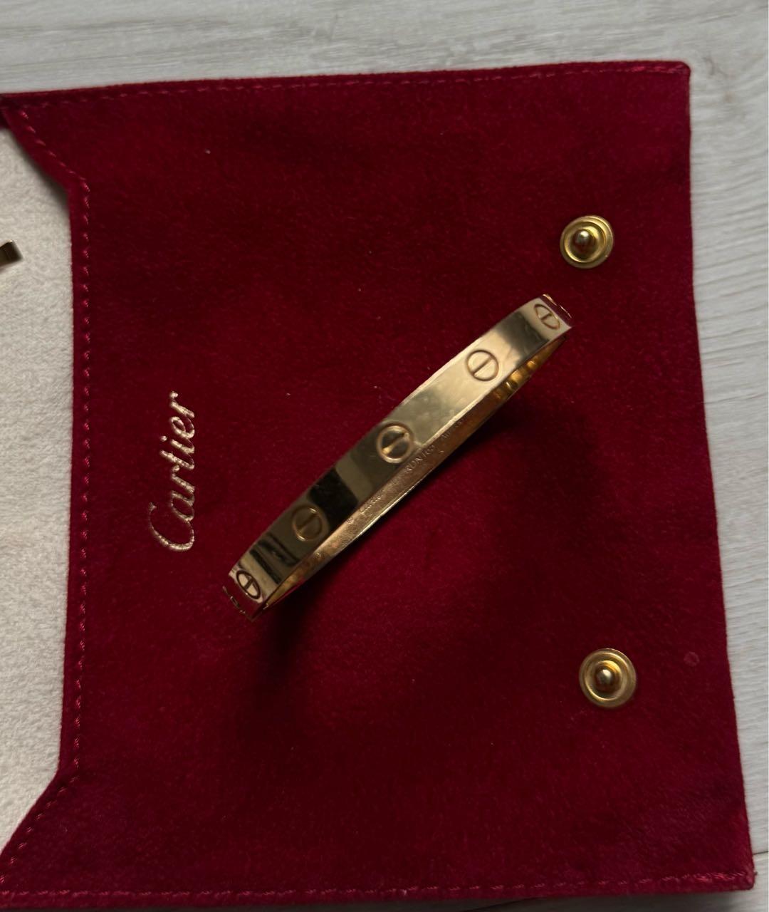 CARTIER Золотой браслет из желтого золота, фото 5