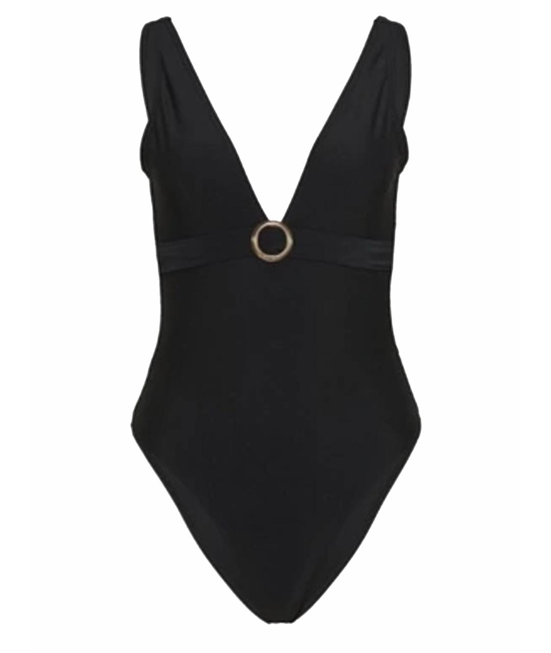 HERMES Черный полиамидовый купальник, фото 1