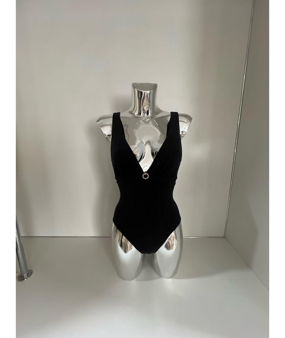 HERMES Черный полиамидовый купальник, фото 9