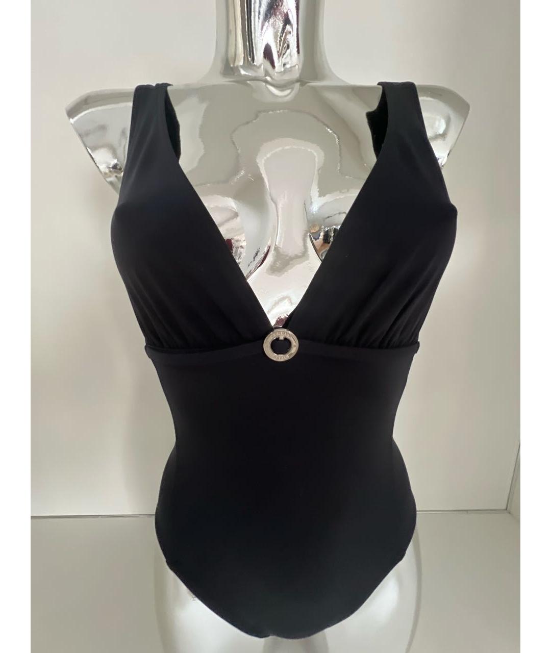 HERMES Черный полиамидовый купальник, фото 2